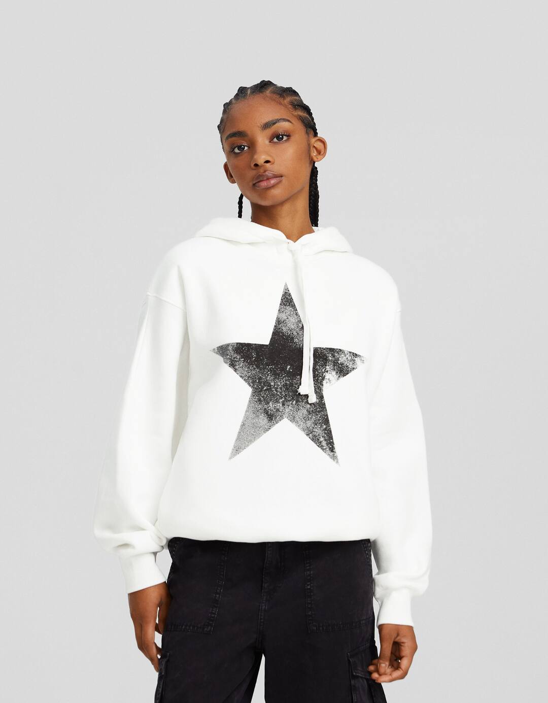 Printed hoodie