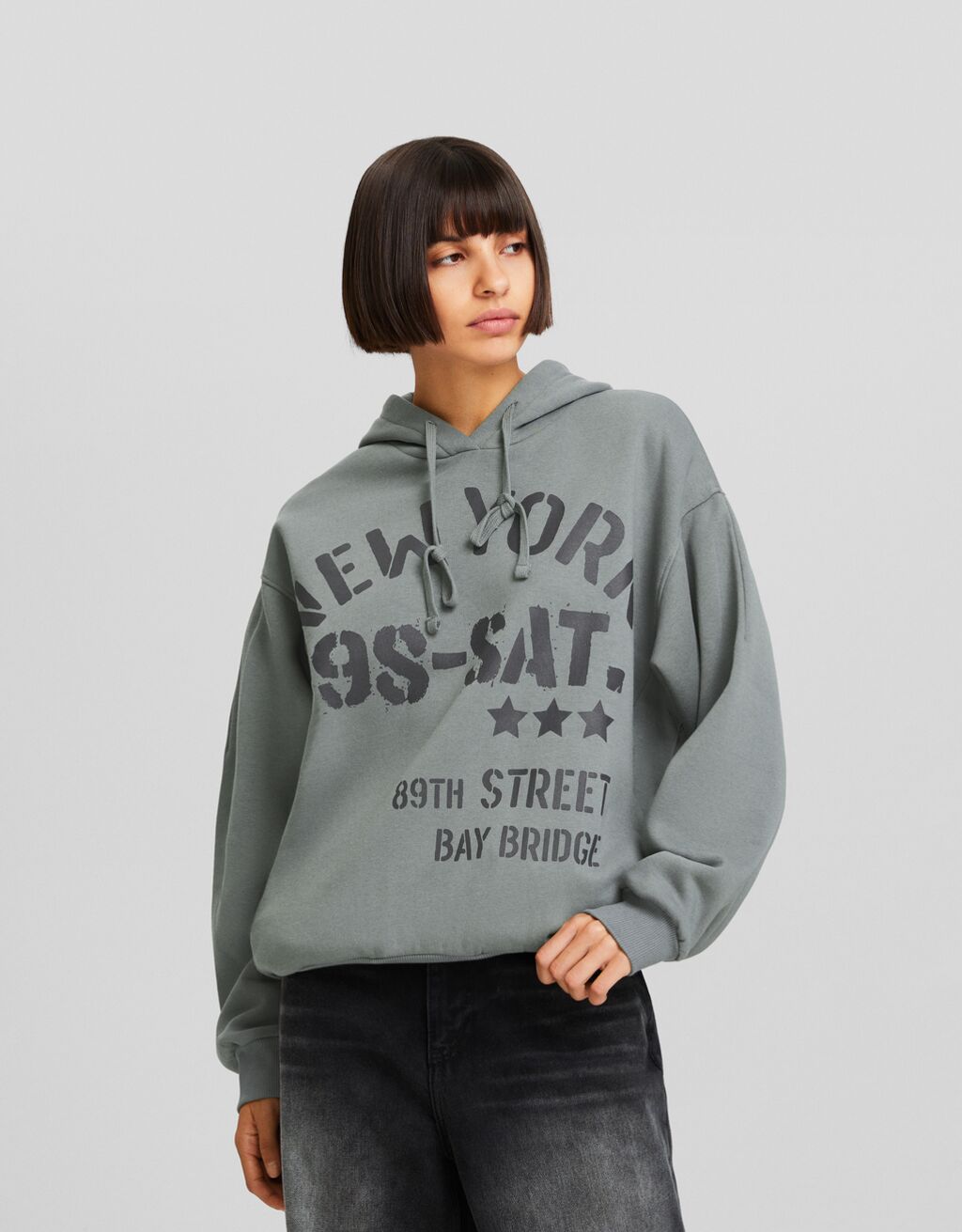 Sudaderas cortas mujer hotsell bershka