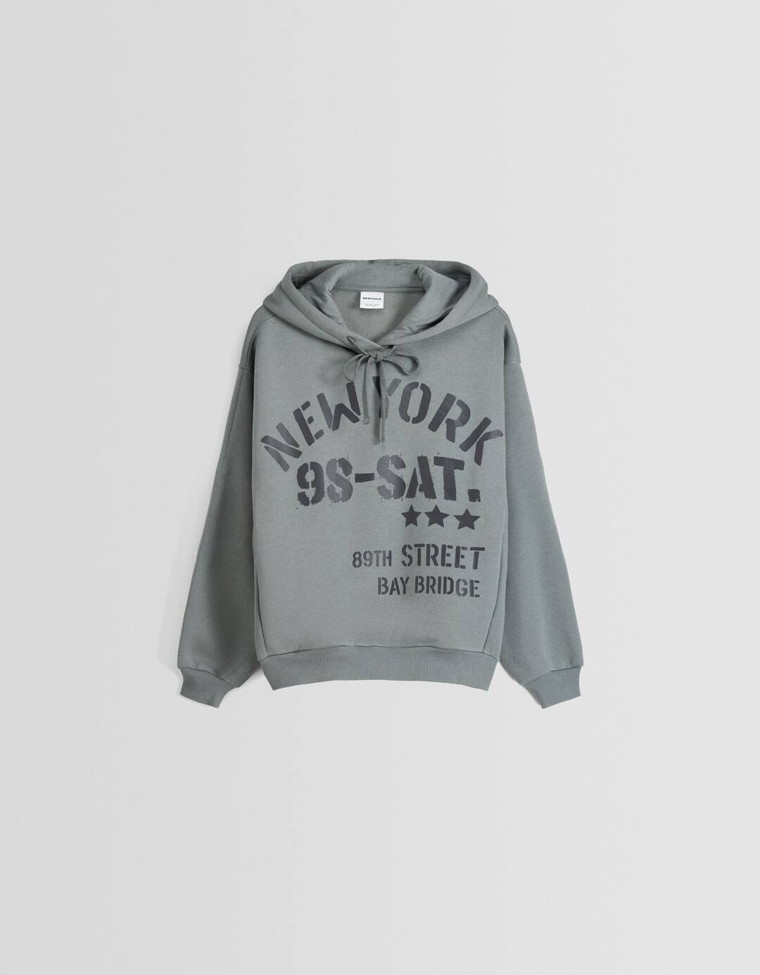 Printed hoodie