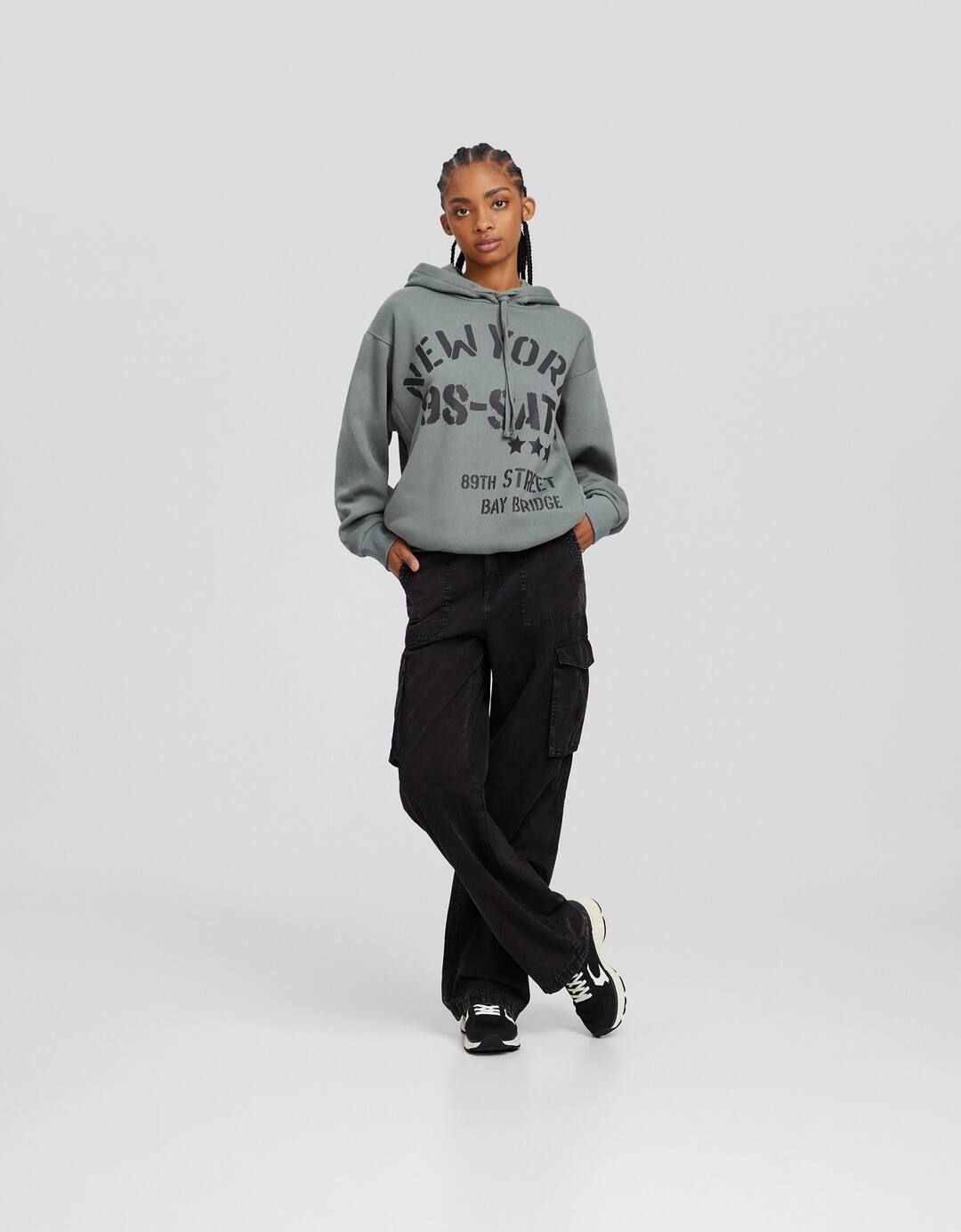 Printed hoodie
