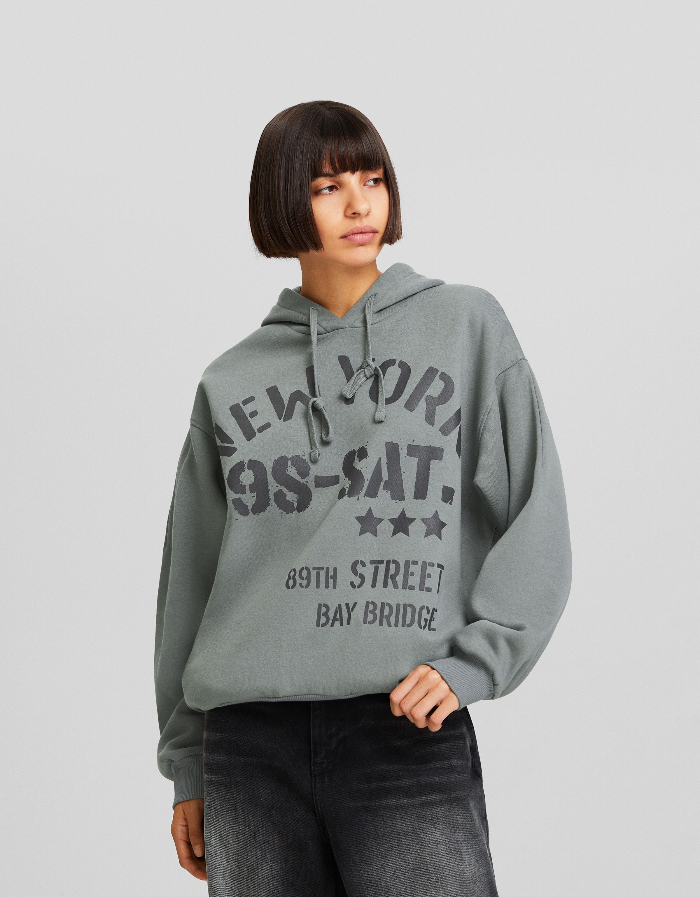 Sudaderas bershka mujer discount rebajas