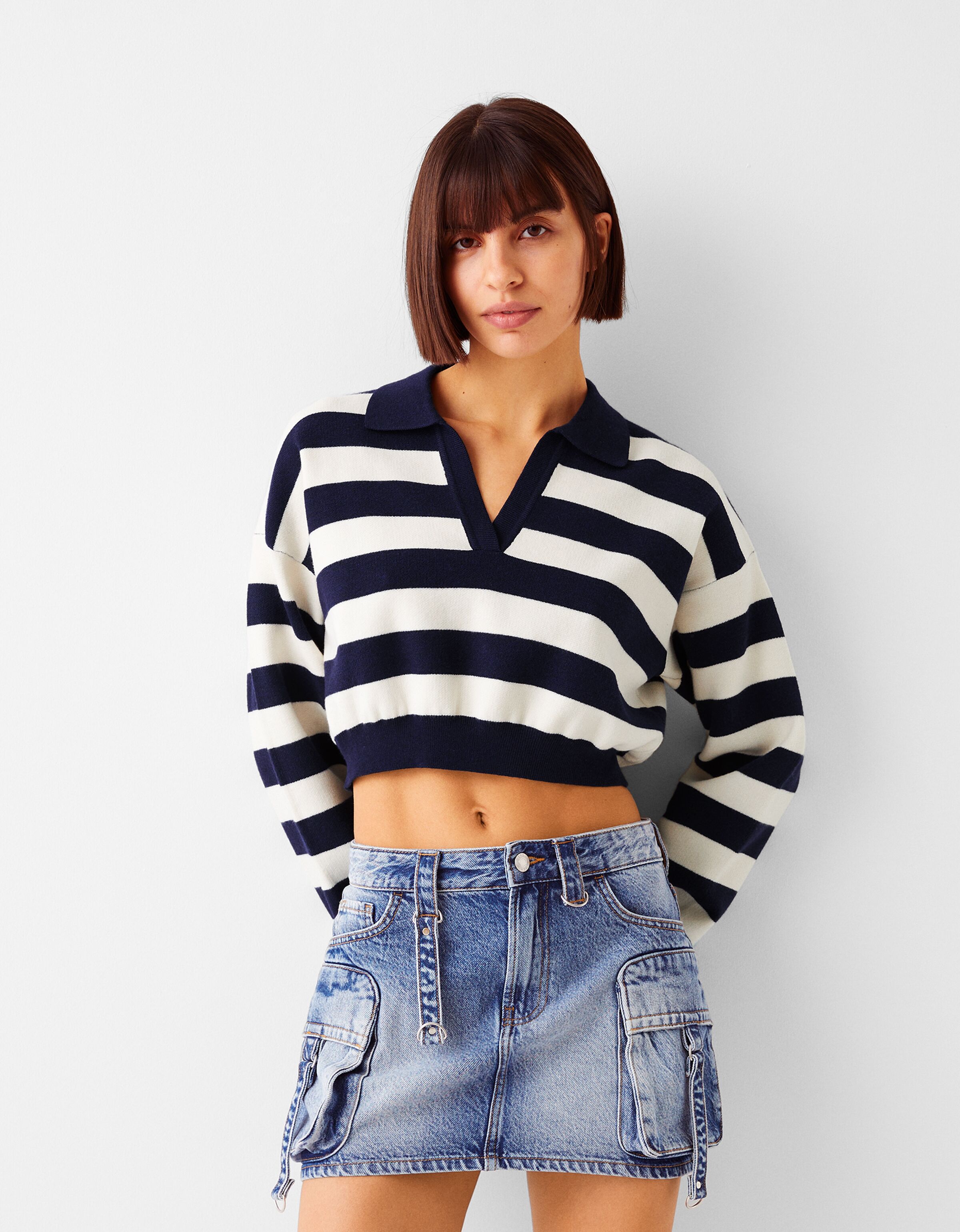Maglia con colletto online