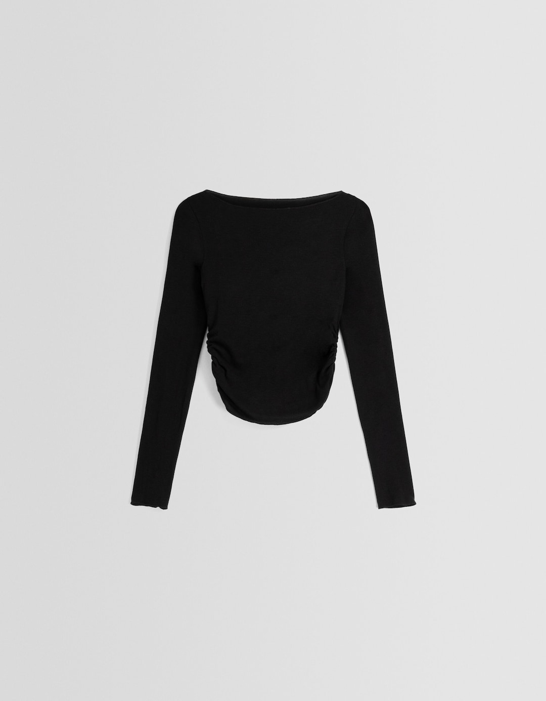 Long sleeve T-shirt with seam details