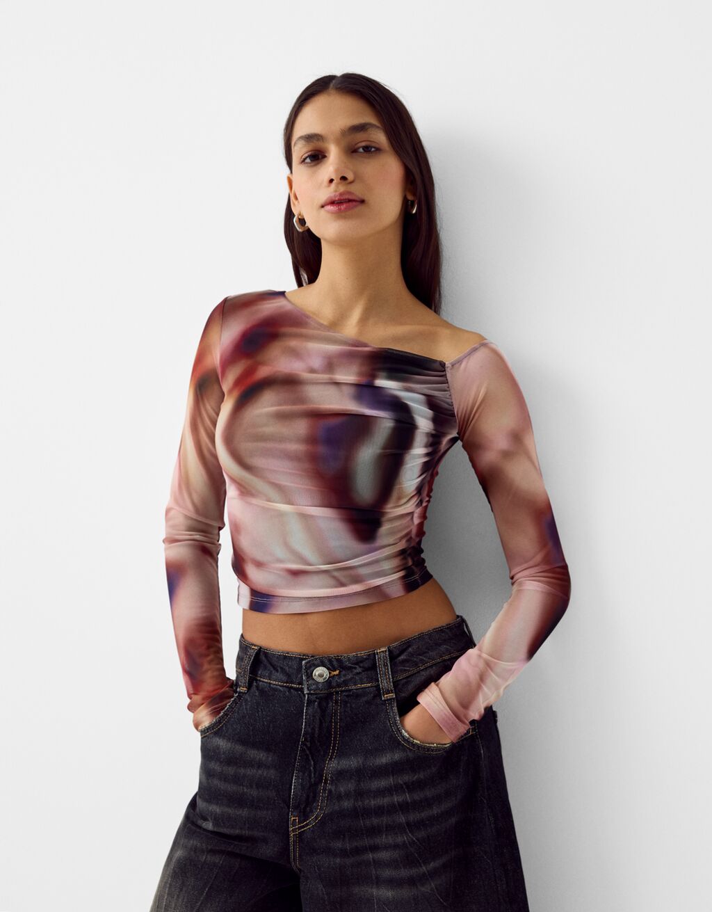 Jupe tulle bershka discount