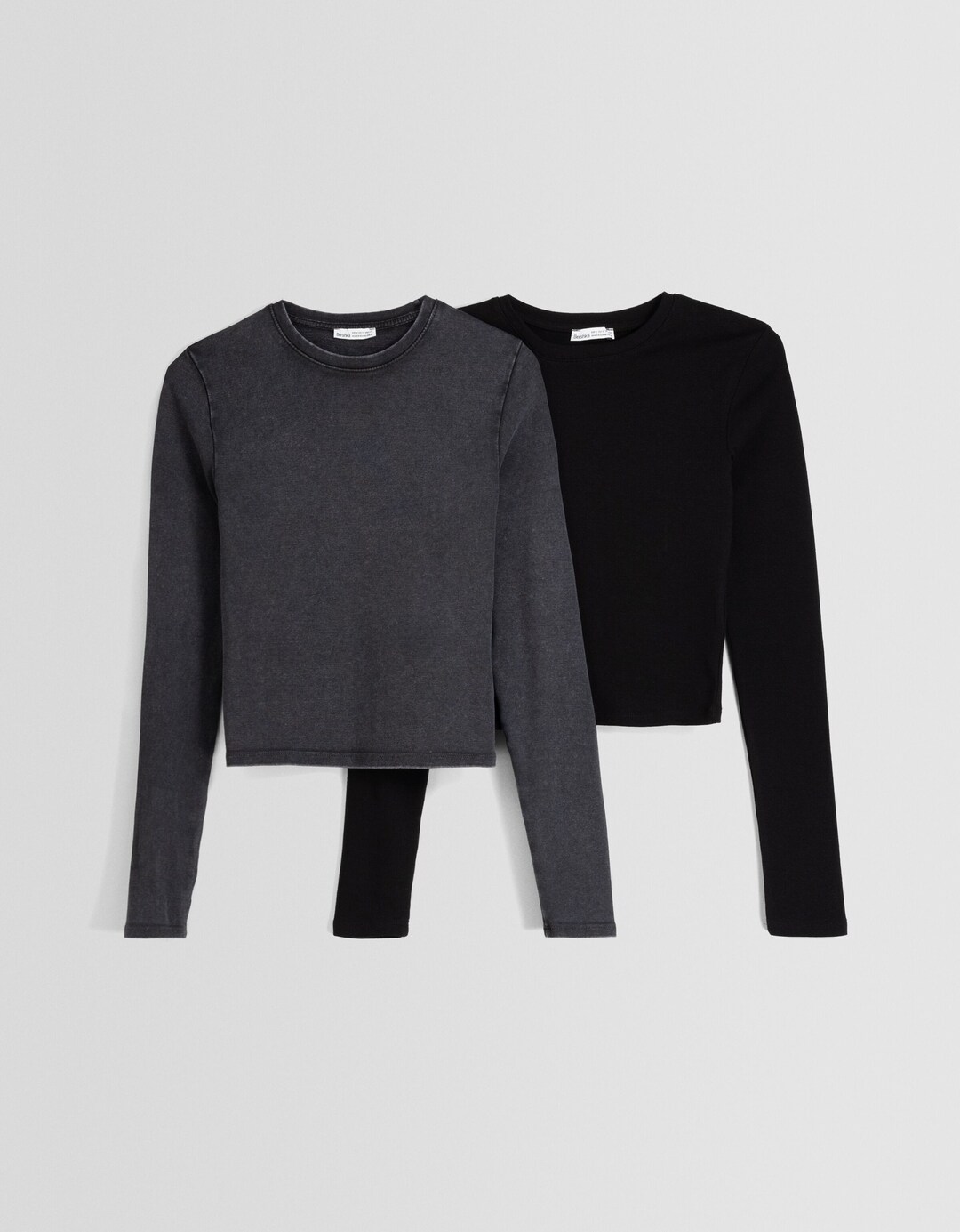 Pakke med 2 rundhalsede T-shirts