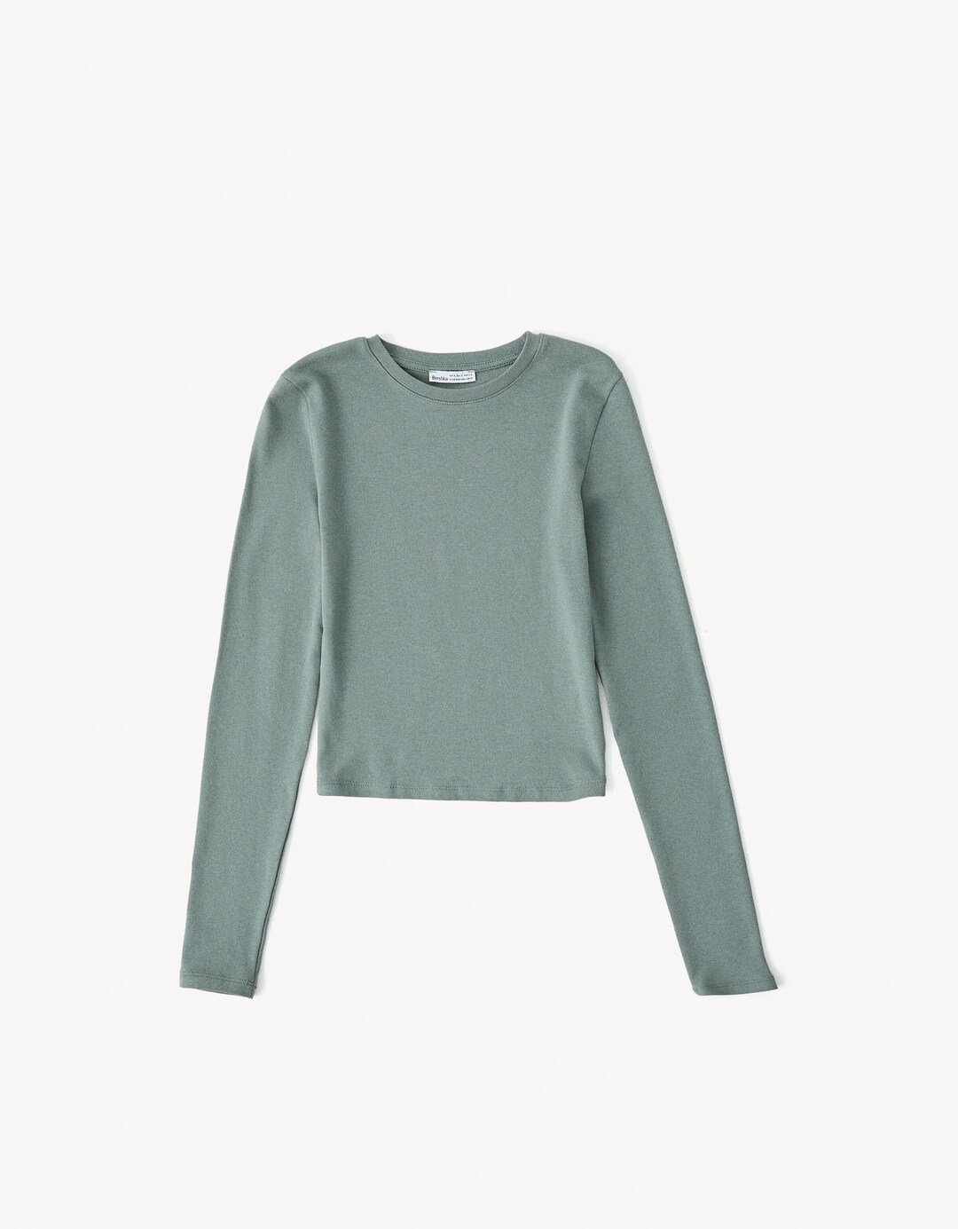 Long sleeve T-shirt with a round neck