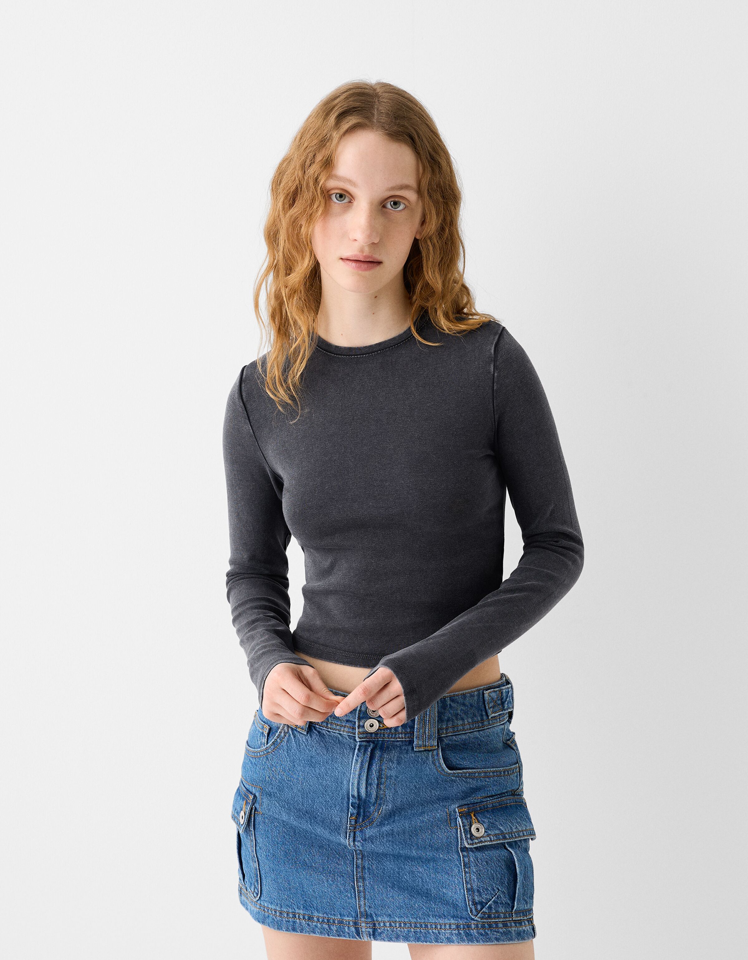 Camiseta stitch bershka sales