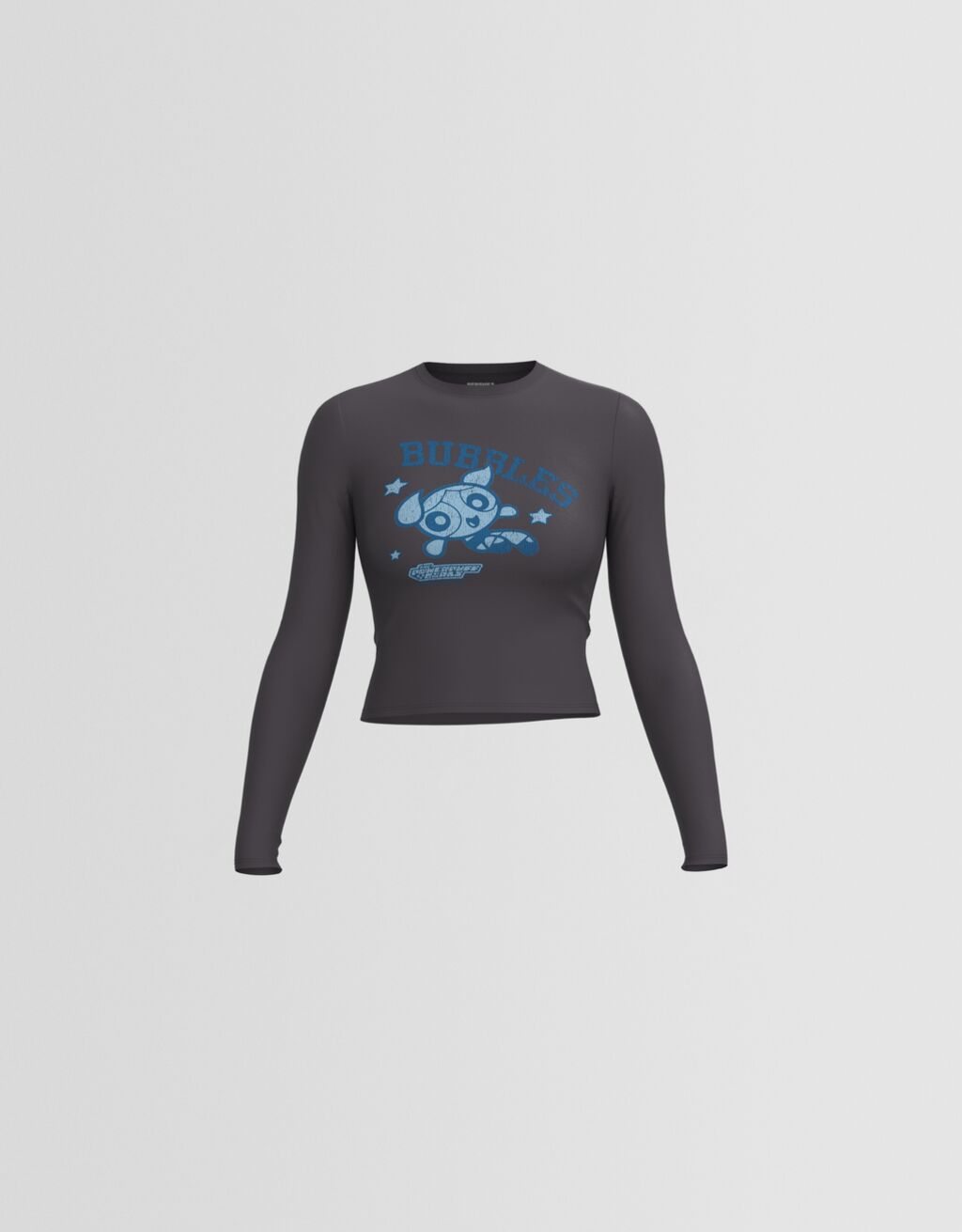 Powerpuff Girls print long sleeve Tshirt BSK Teen Bershka