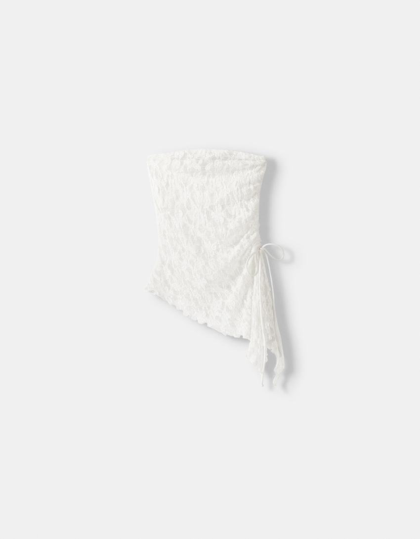 توب شريطي ريفي-كريمي-4