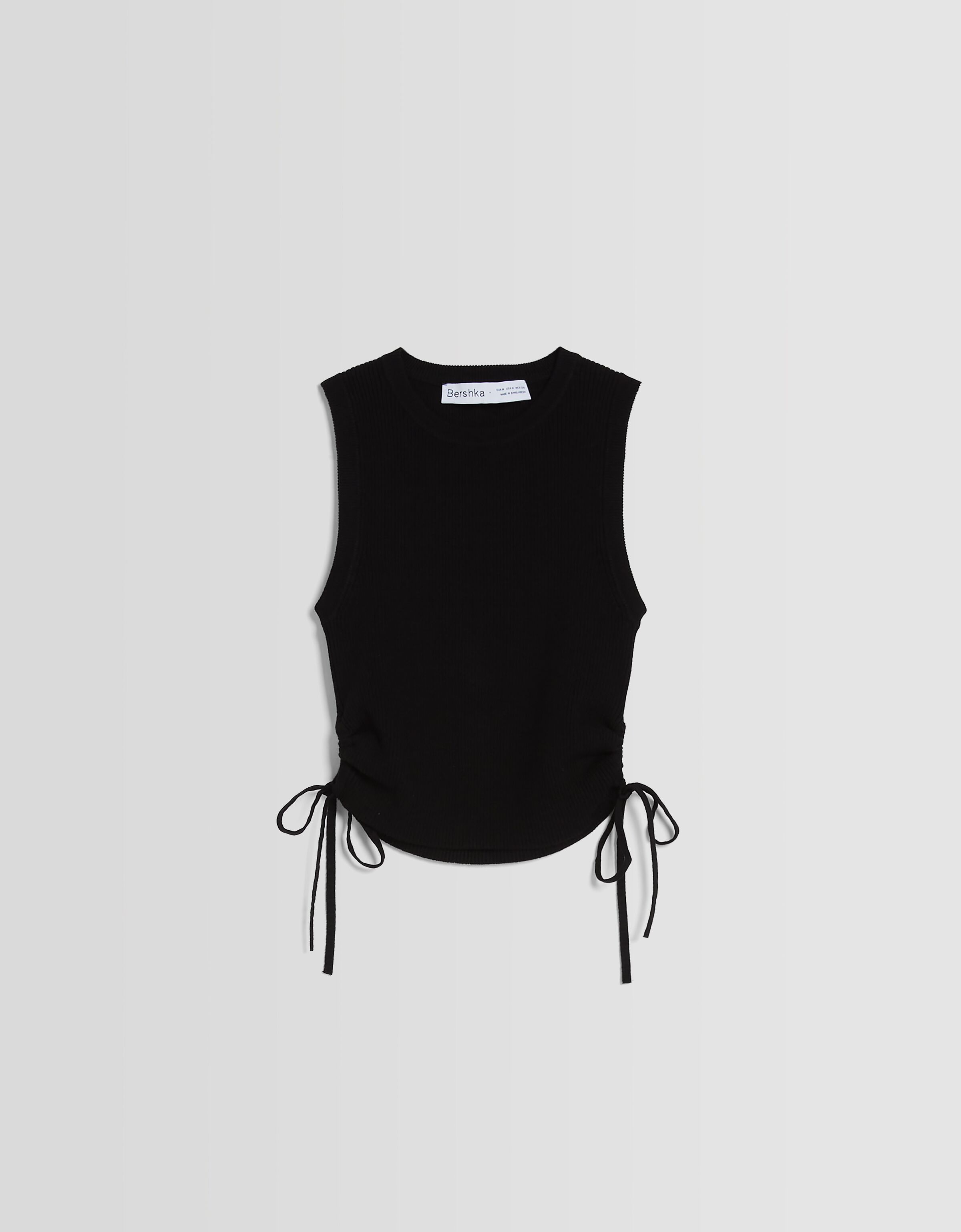 Camisetas sin sales manga bershka