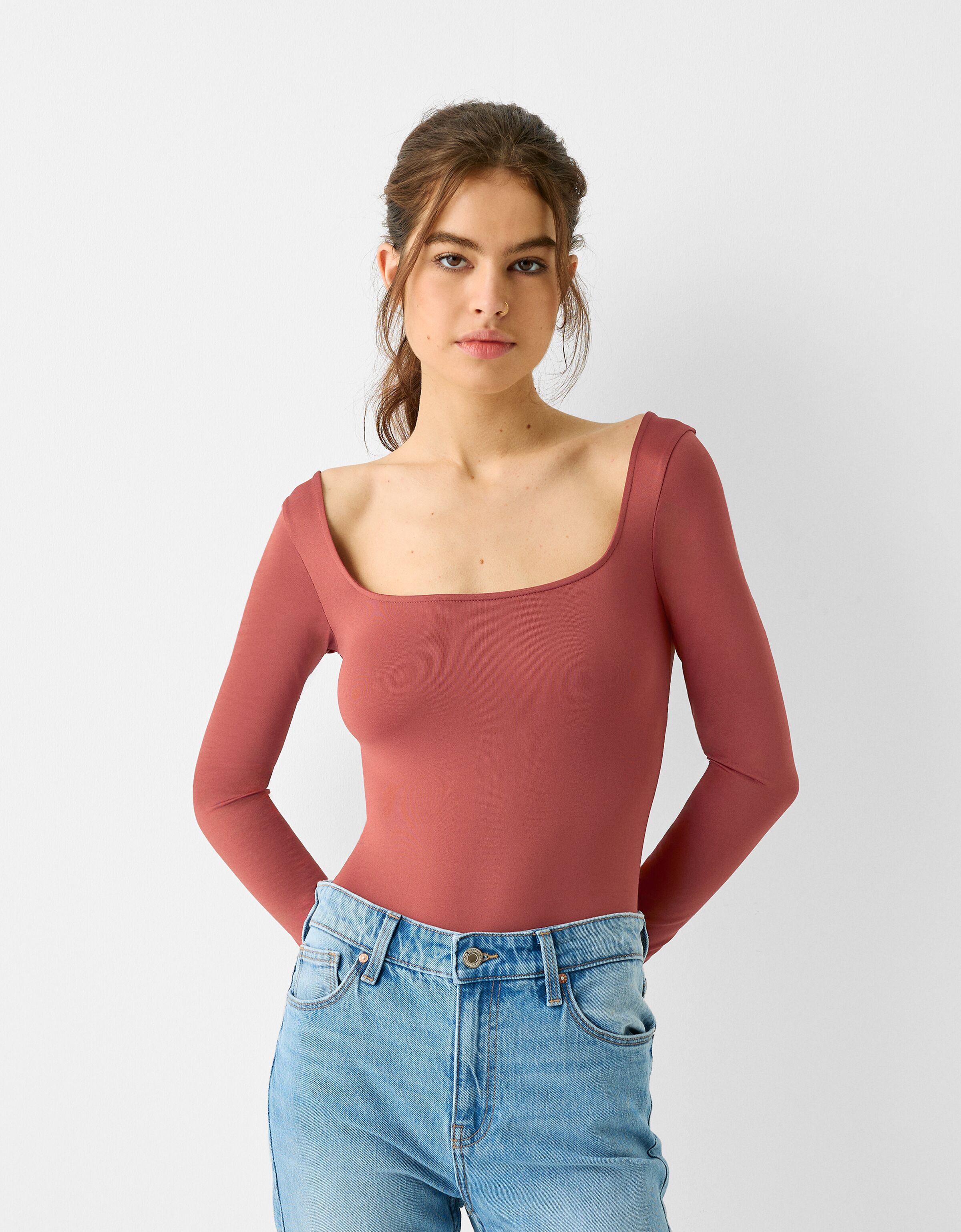 Bershka best sale off shoulder