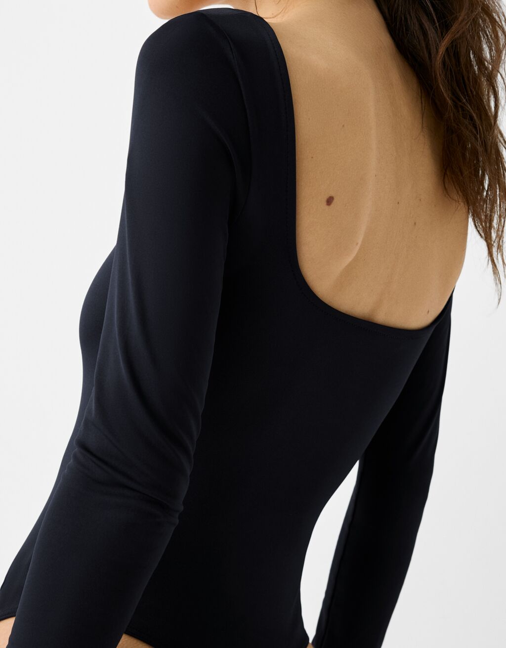 Long sleeve bodysuit-Black-7