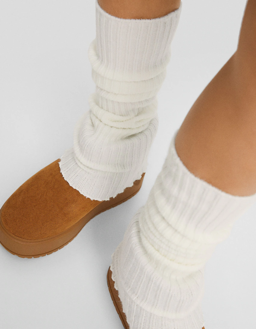 Knit leg warmers - Women