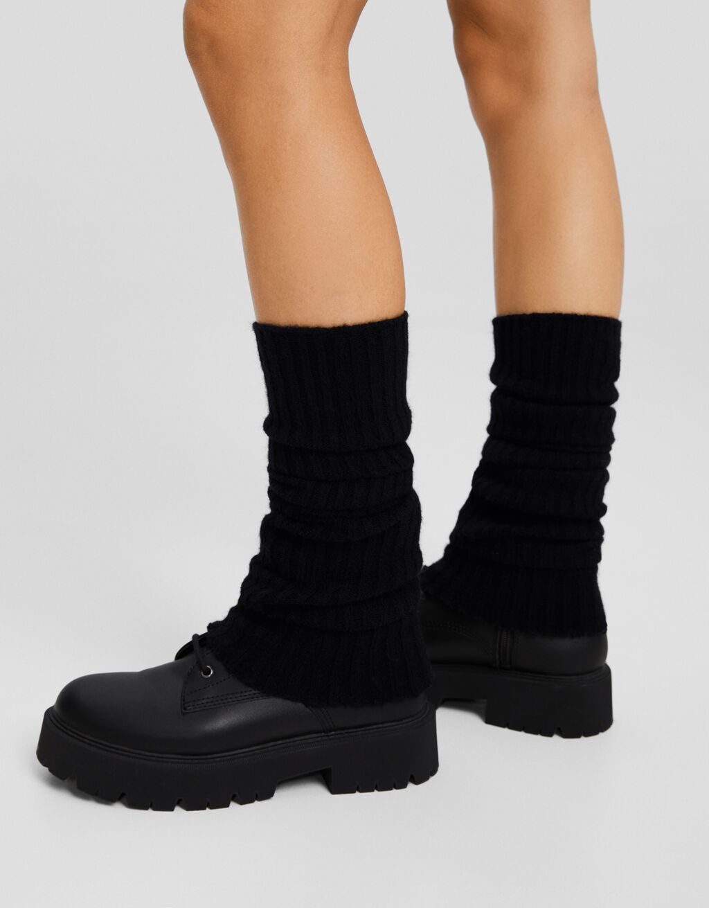 Knit leg warmers Knitwear Women Bershka
