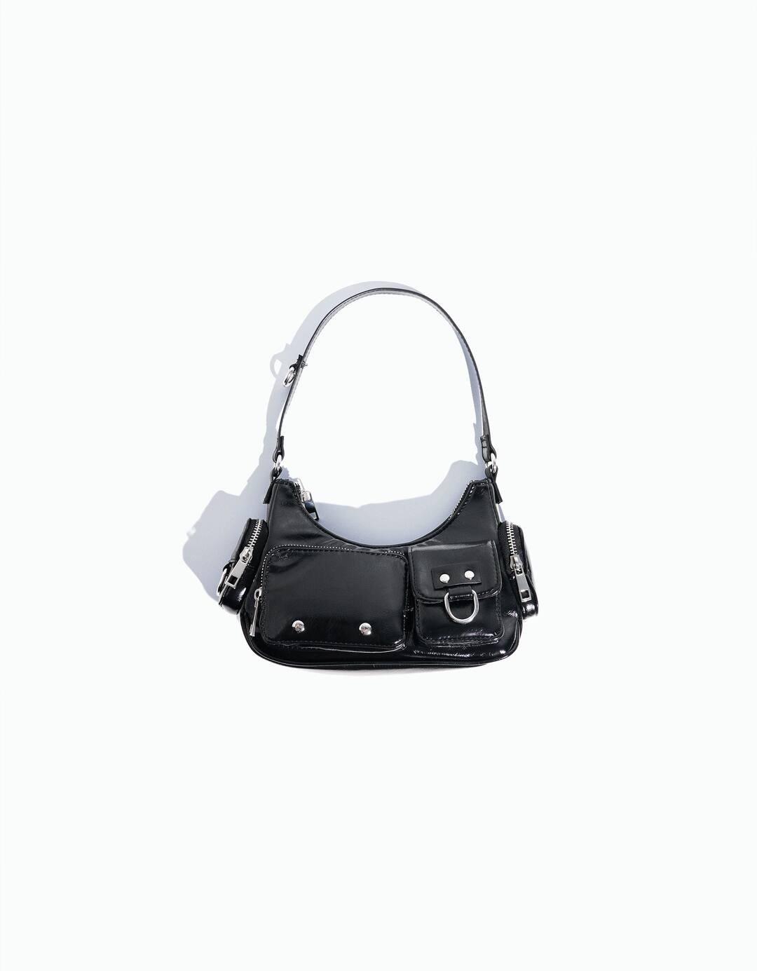 Multi-pocket shoulder bag