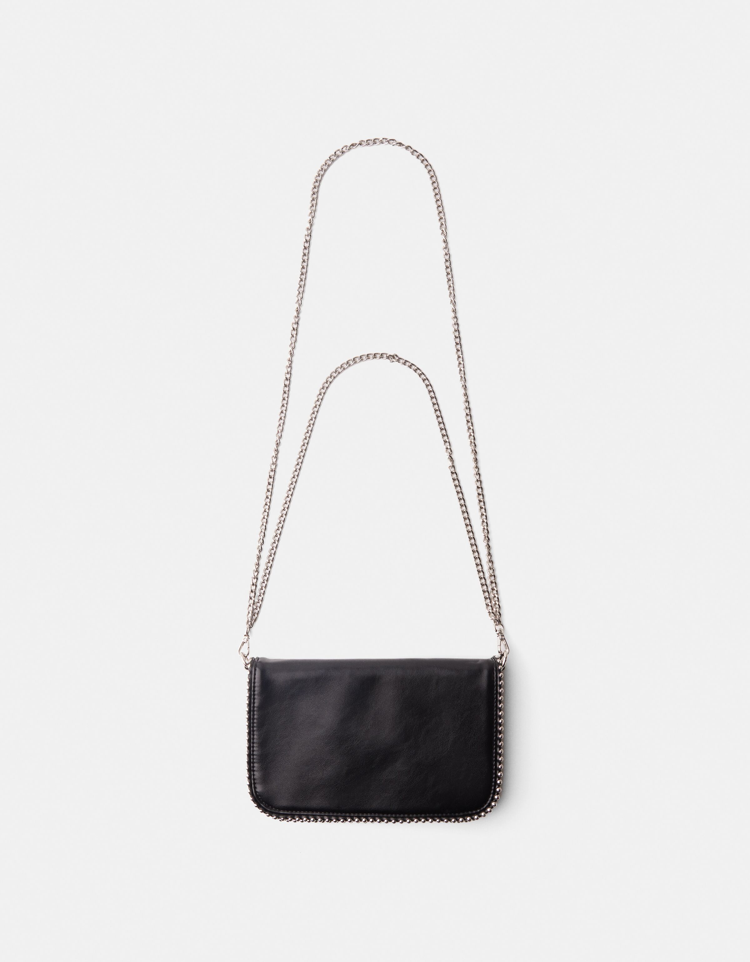 Black leather crossbody outlet bag sale