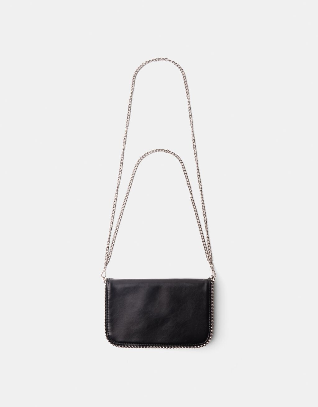 Studded black discount crossbody bag zara