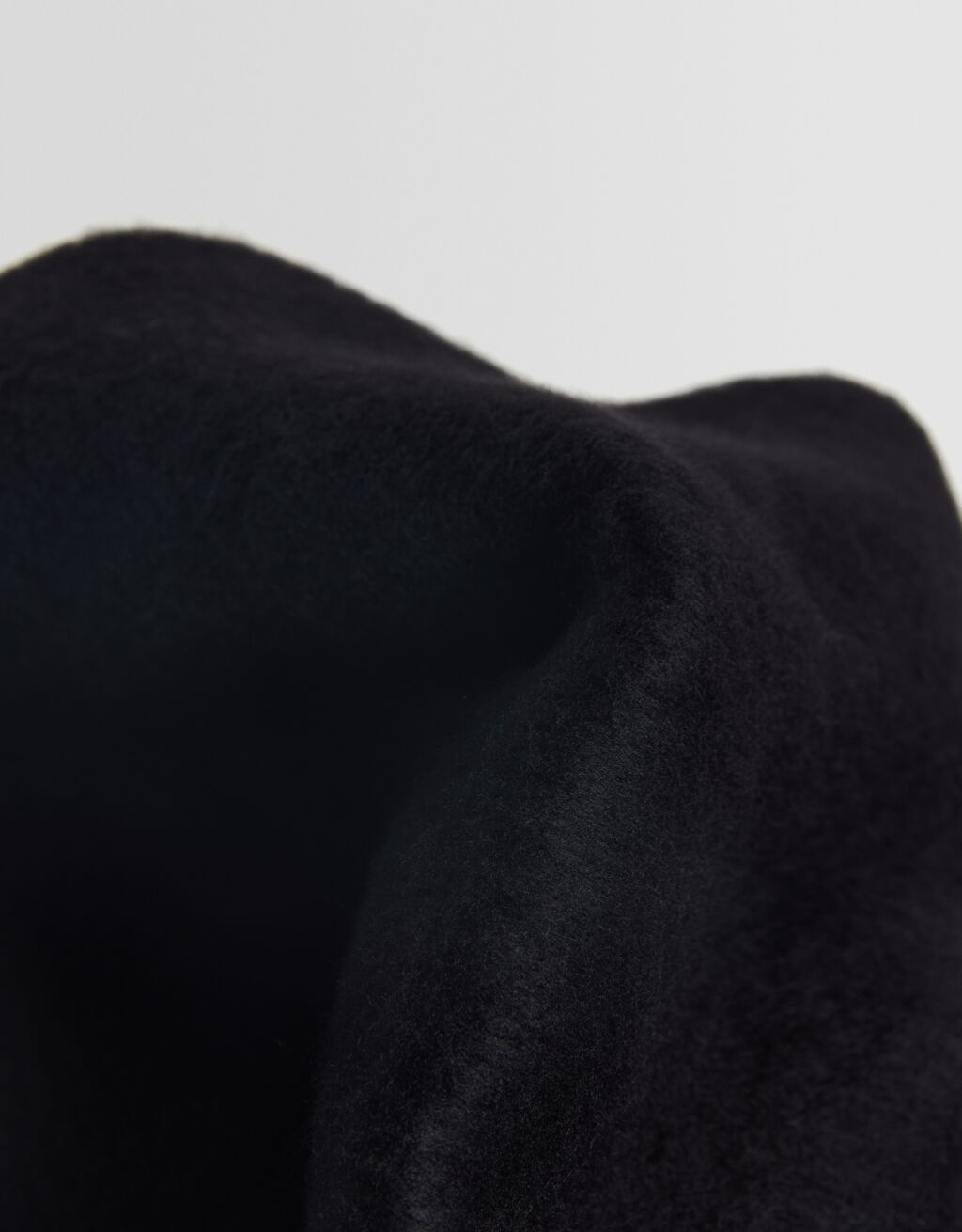 Écharpe unie-Noir-2