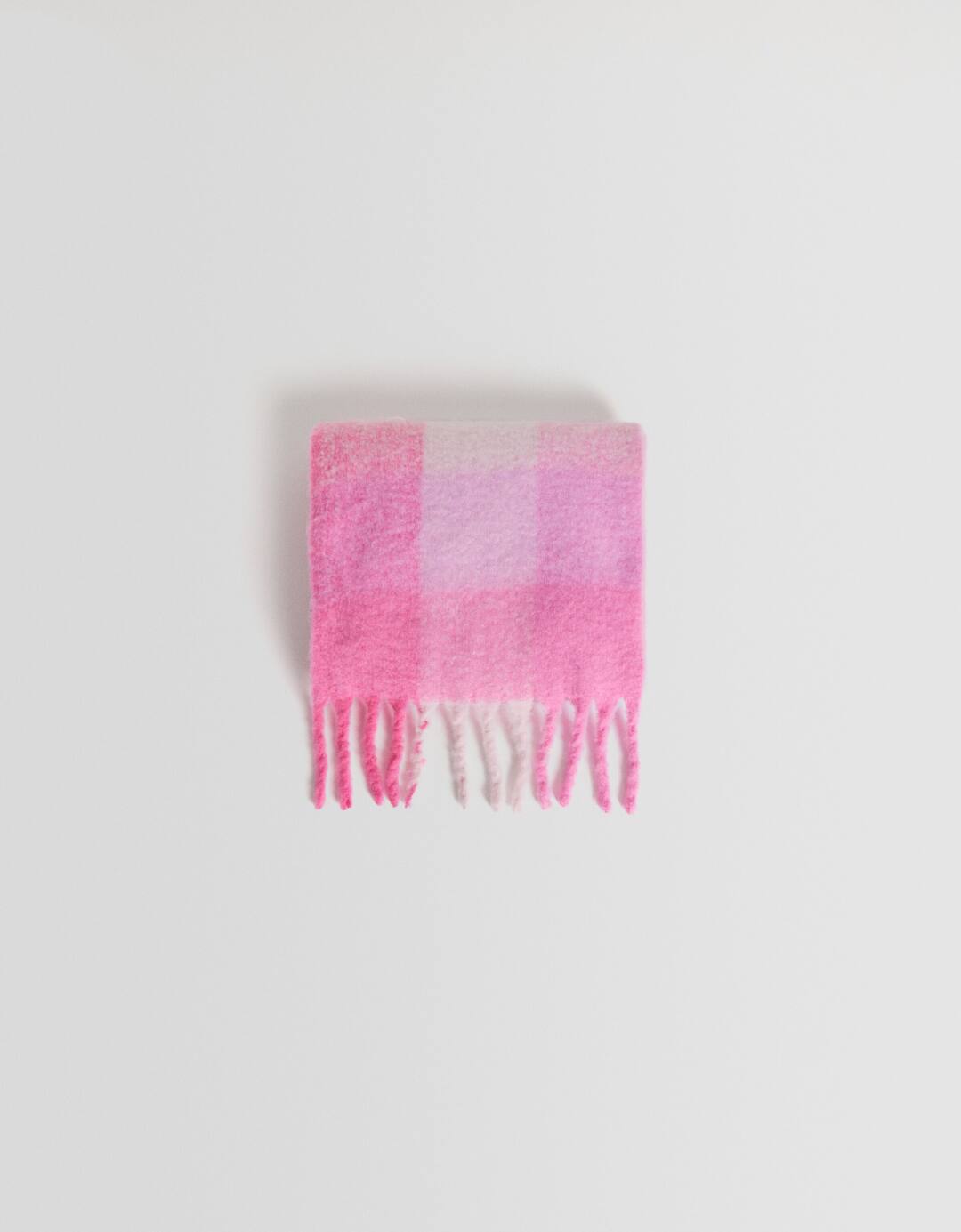 Checked scarf