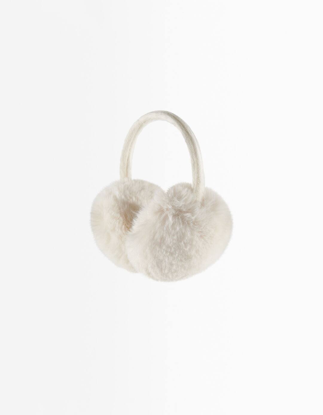 Faux fur earmuffs
