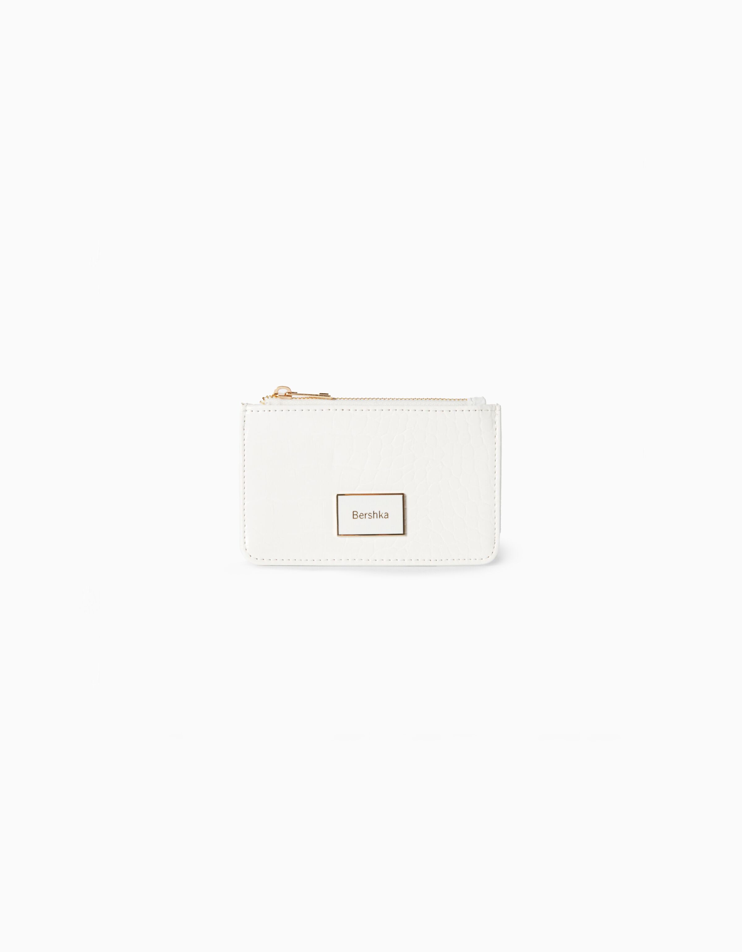 Textured card holder - Accessories - Women | Bershka