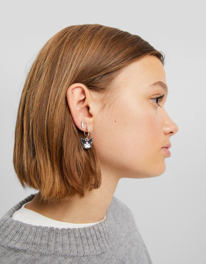 Lot 6 boucles d'oreilles Kuromi - Accessoires - Femme