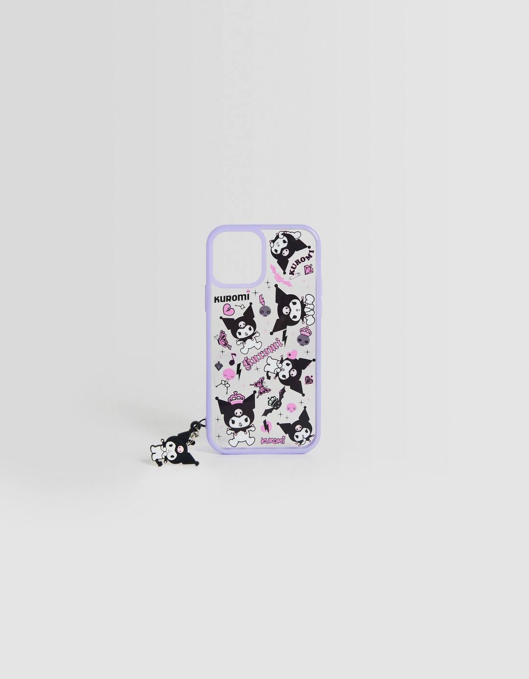 Kuromi charm mobile phone case