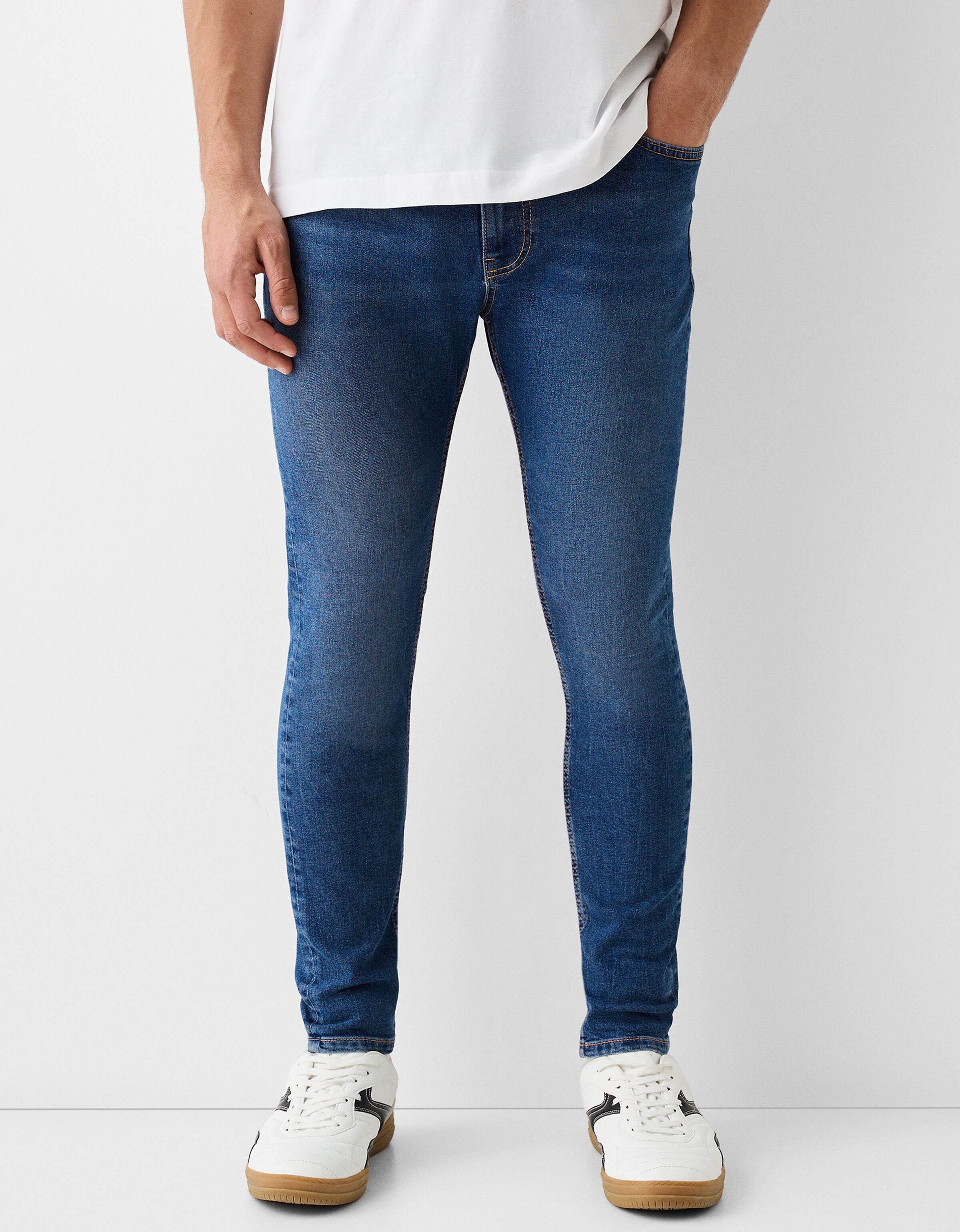 Jeans super skinny Jeans Homme Bershka