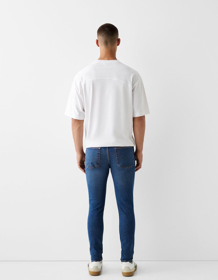 Super skinny jeans-Blue-2