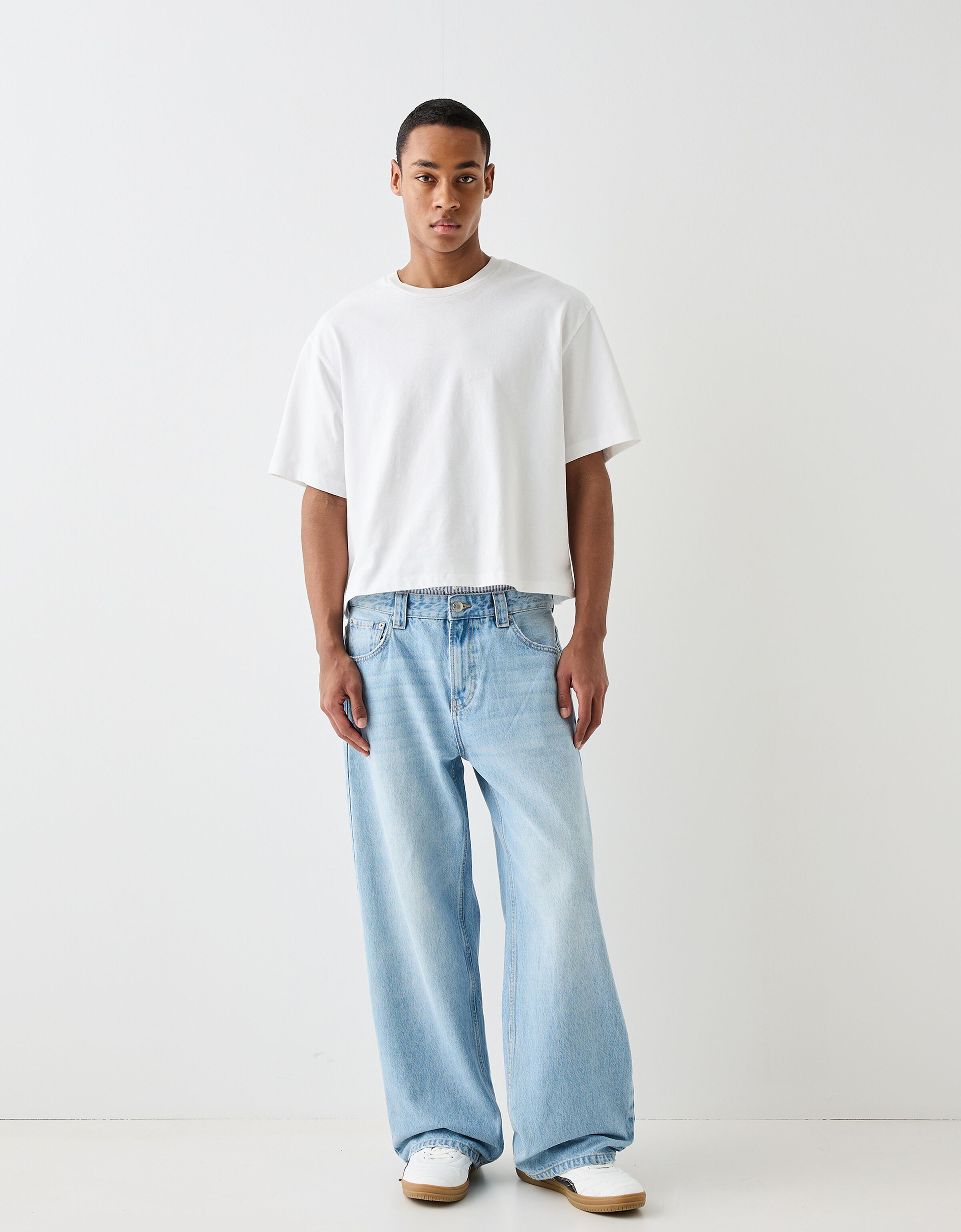 Bershka store man denim