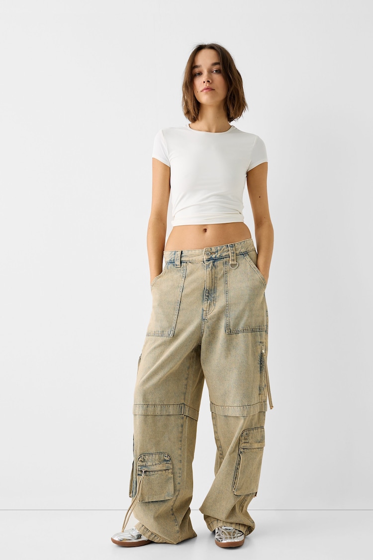 Cargo-Jeans im Super-Baggy-Fit