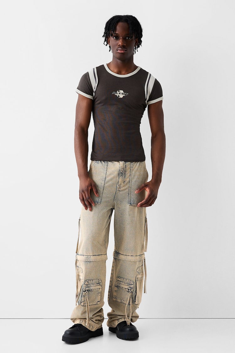 Cargo-Jeans im Super-Baggy-Fit
