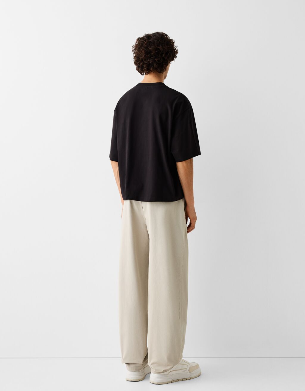 Calças skater fit mosquetão-Areia-2