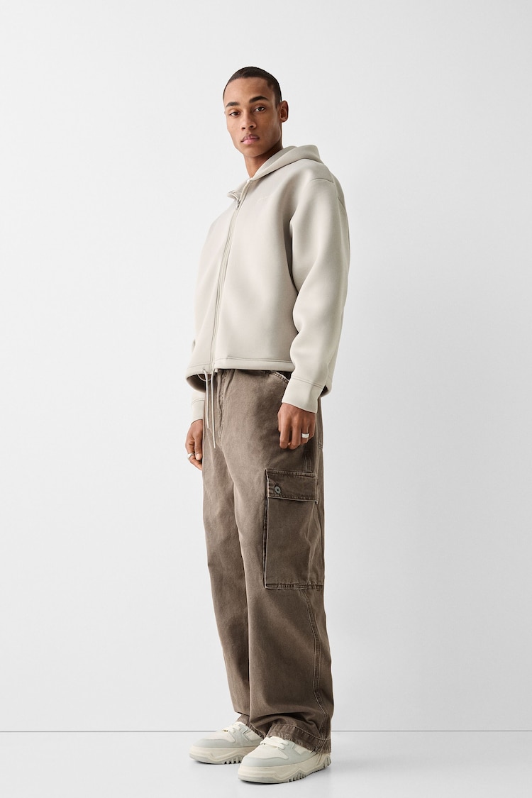 Men’s Cargo Trousers | New Collection | BERSHKA