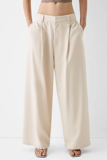 Pantalones beige de mujer, Nueva Colección Online