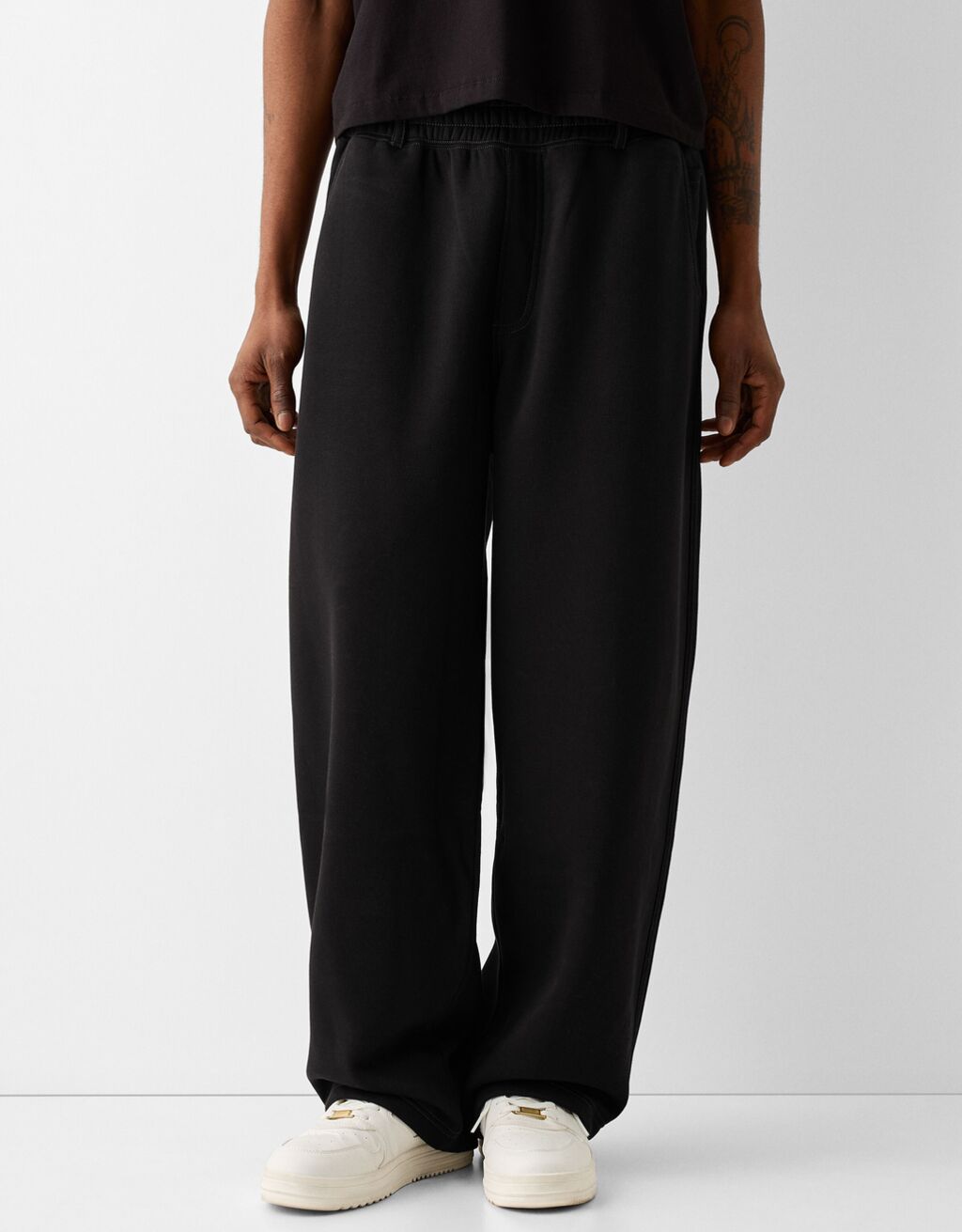 Black skater pants best sale