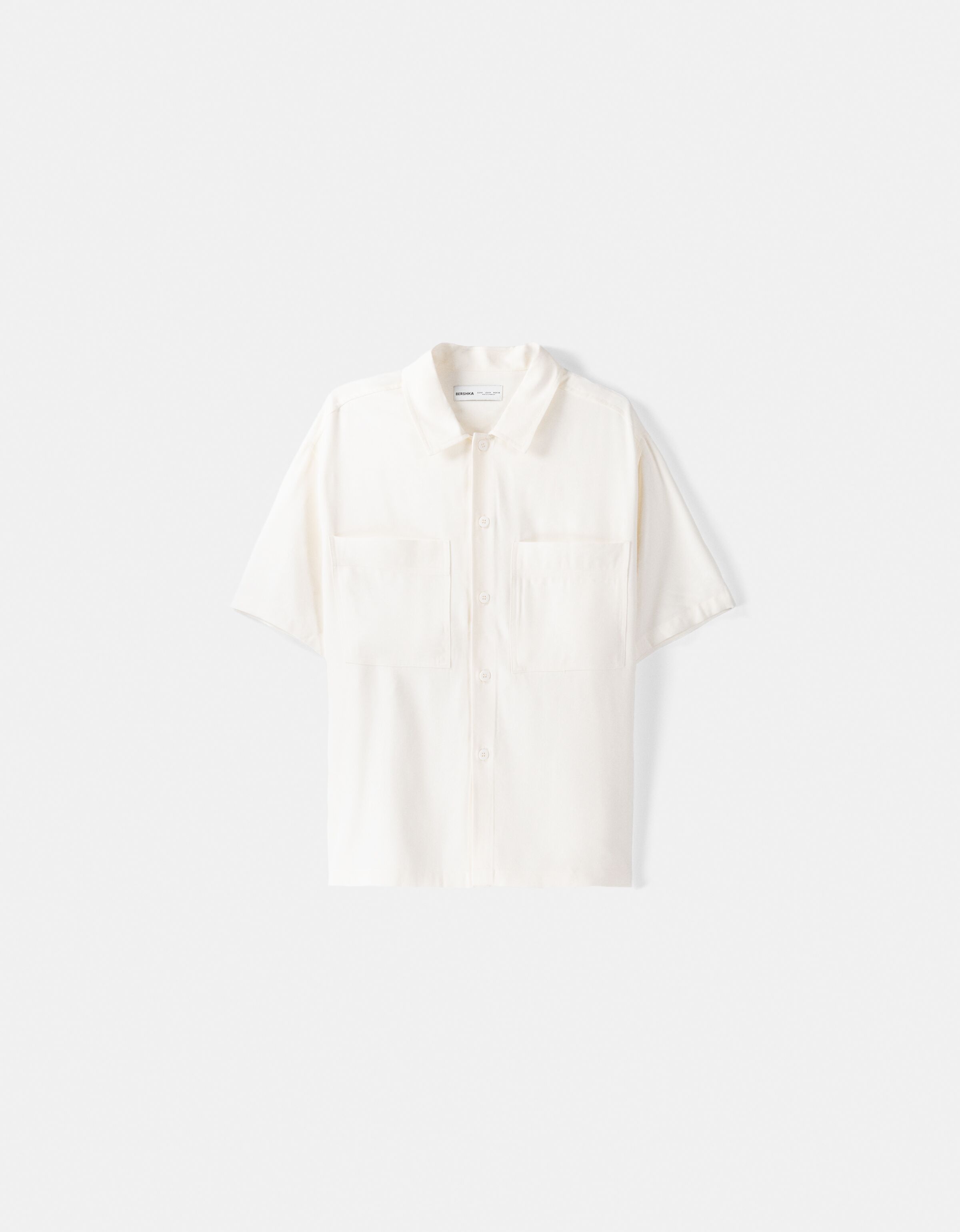 Camisa blanca bershka 2025