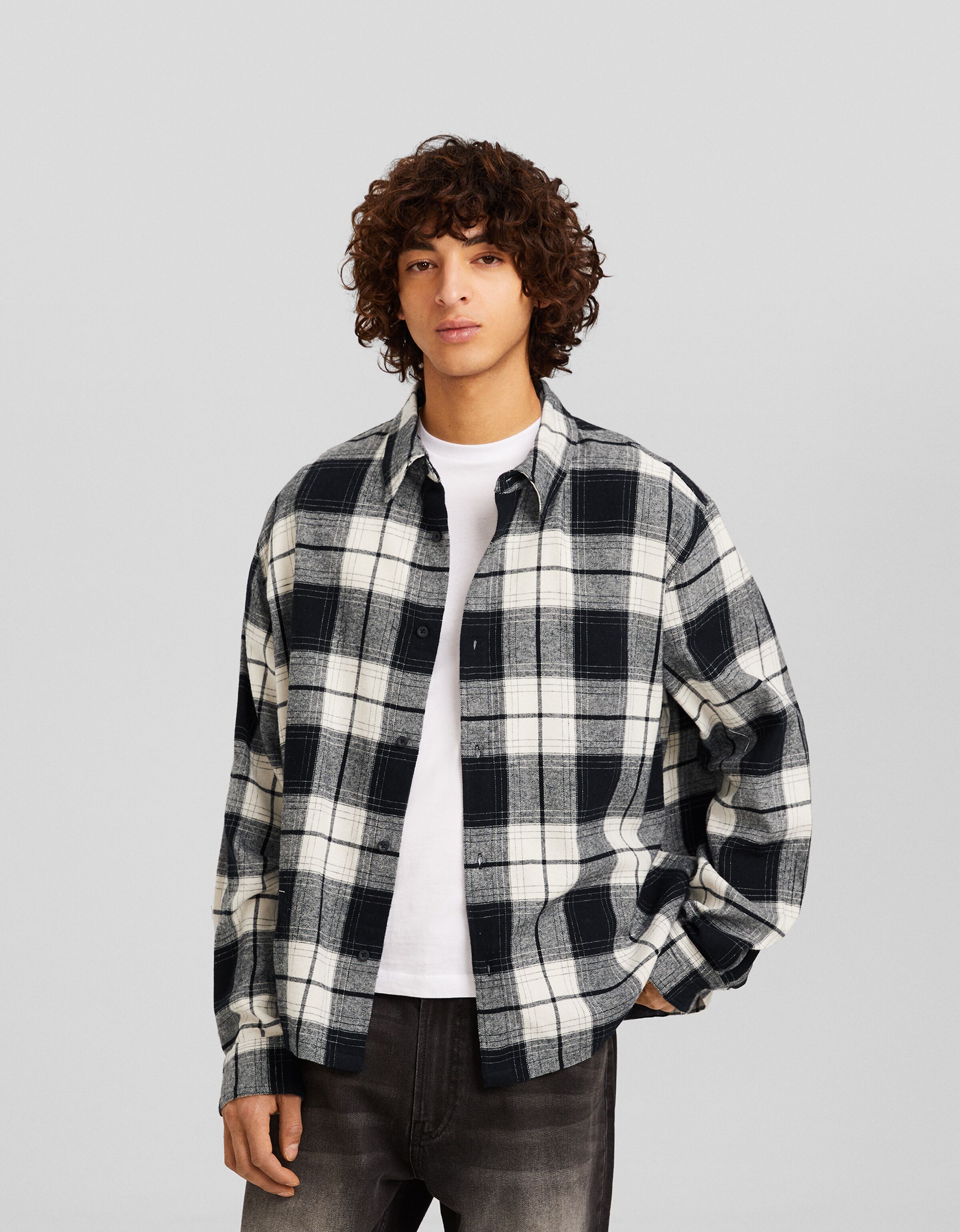 Camisa bershka online hombre