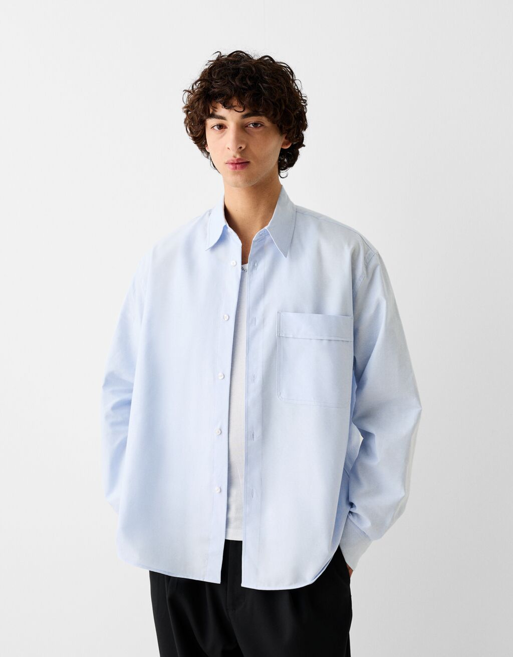 Camicia hotsell bershka uomo
