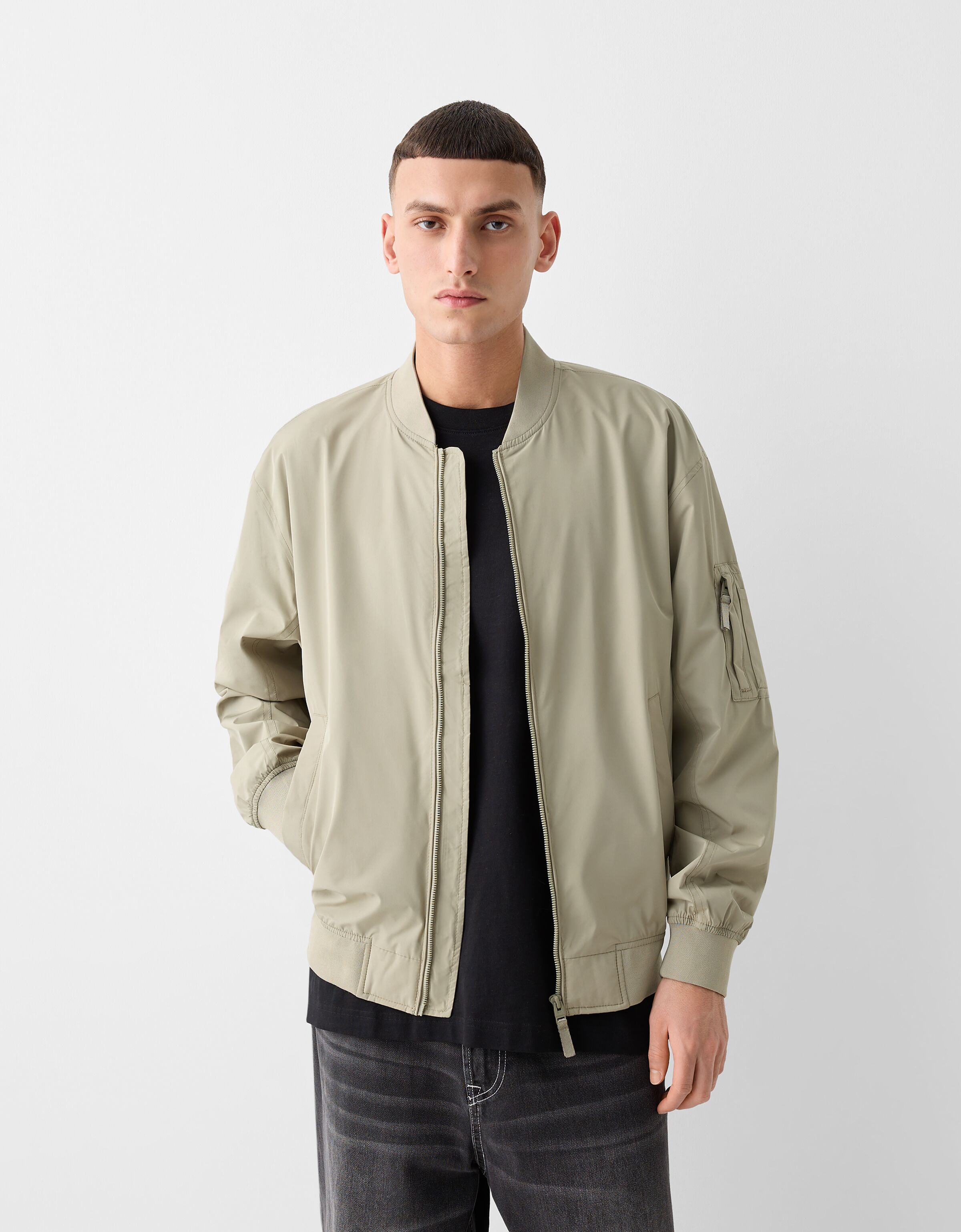 Bershka chamarras de online hombre