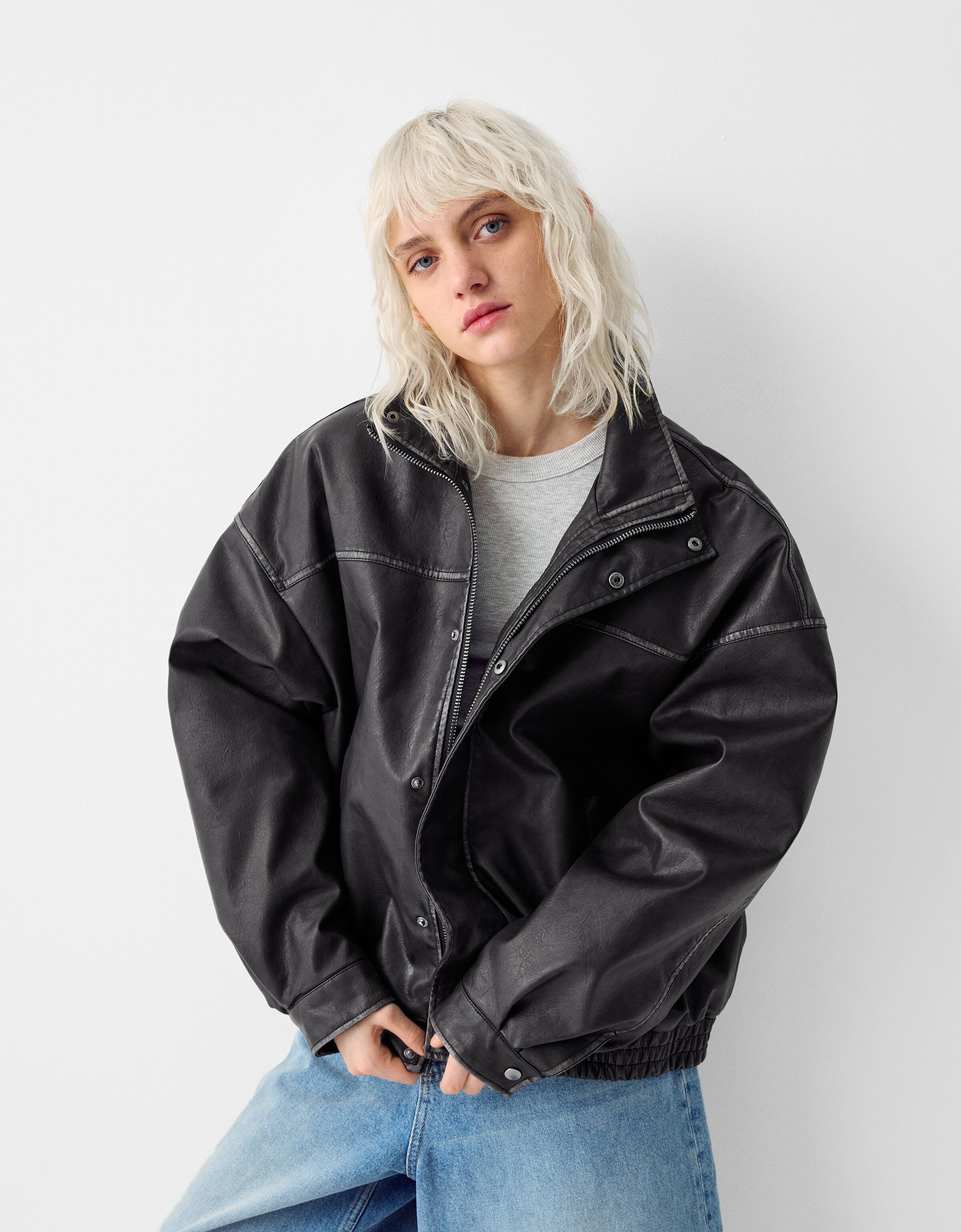 Blousons pour Femme Nouvelle Collection Bershka