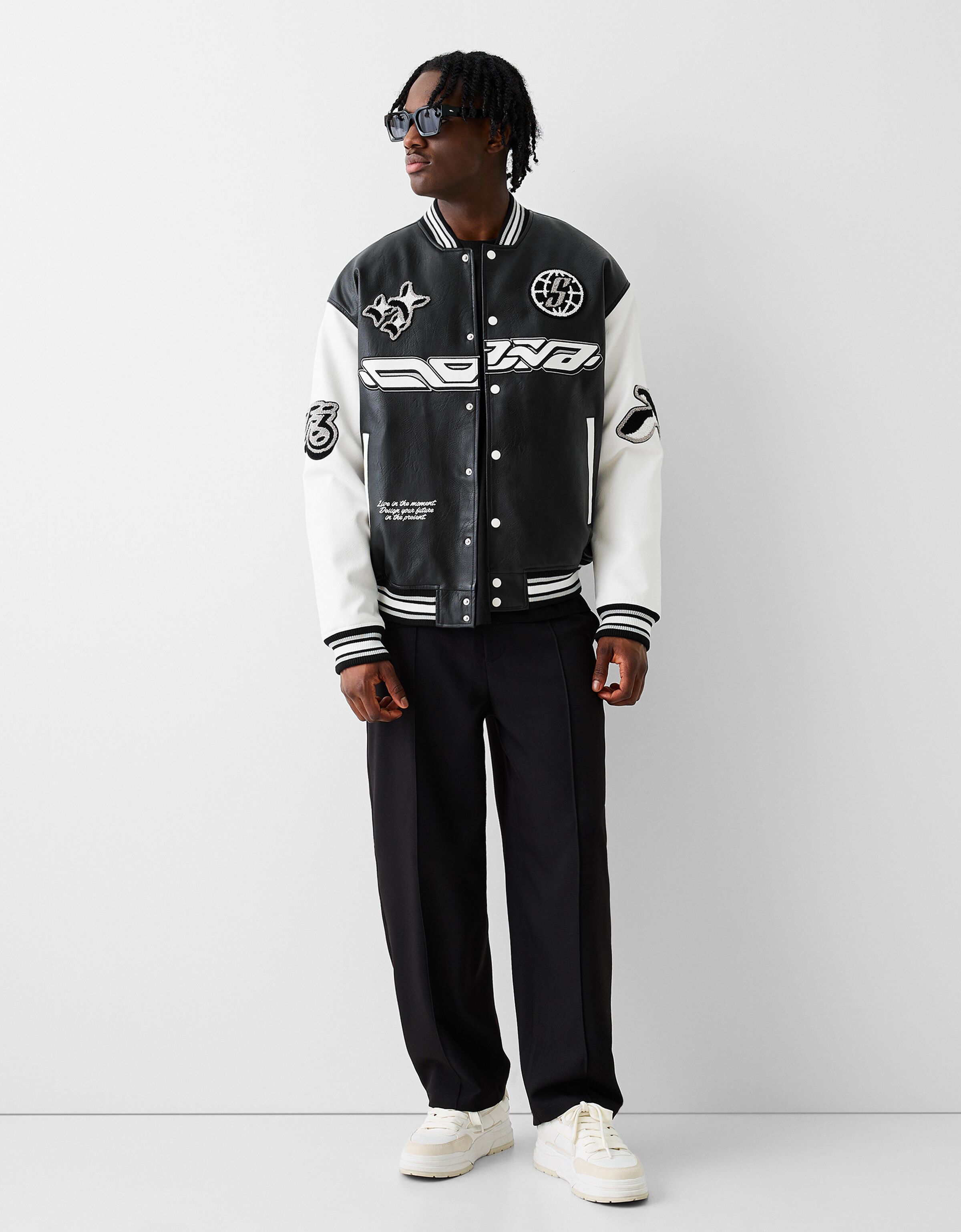 Chamarra reflejante hotsell bershka hombre