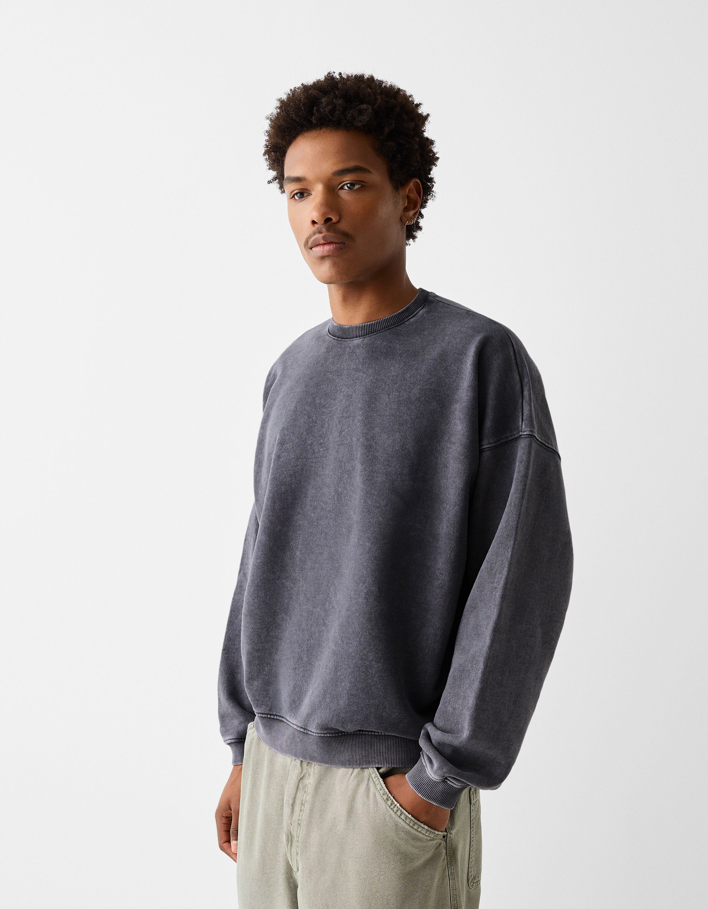 Faded discount oversized sweatshirt