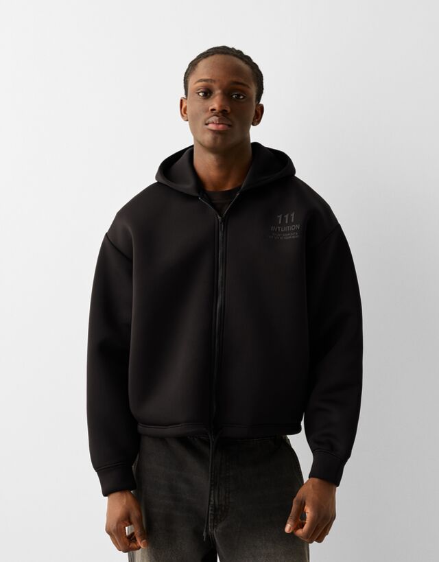 Men s Hoodies New Collection BERSHKA