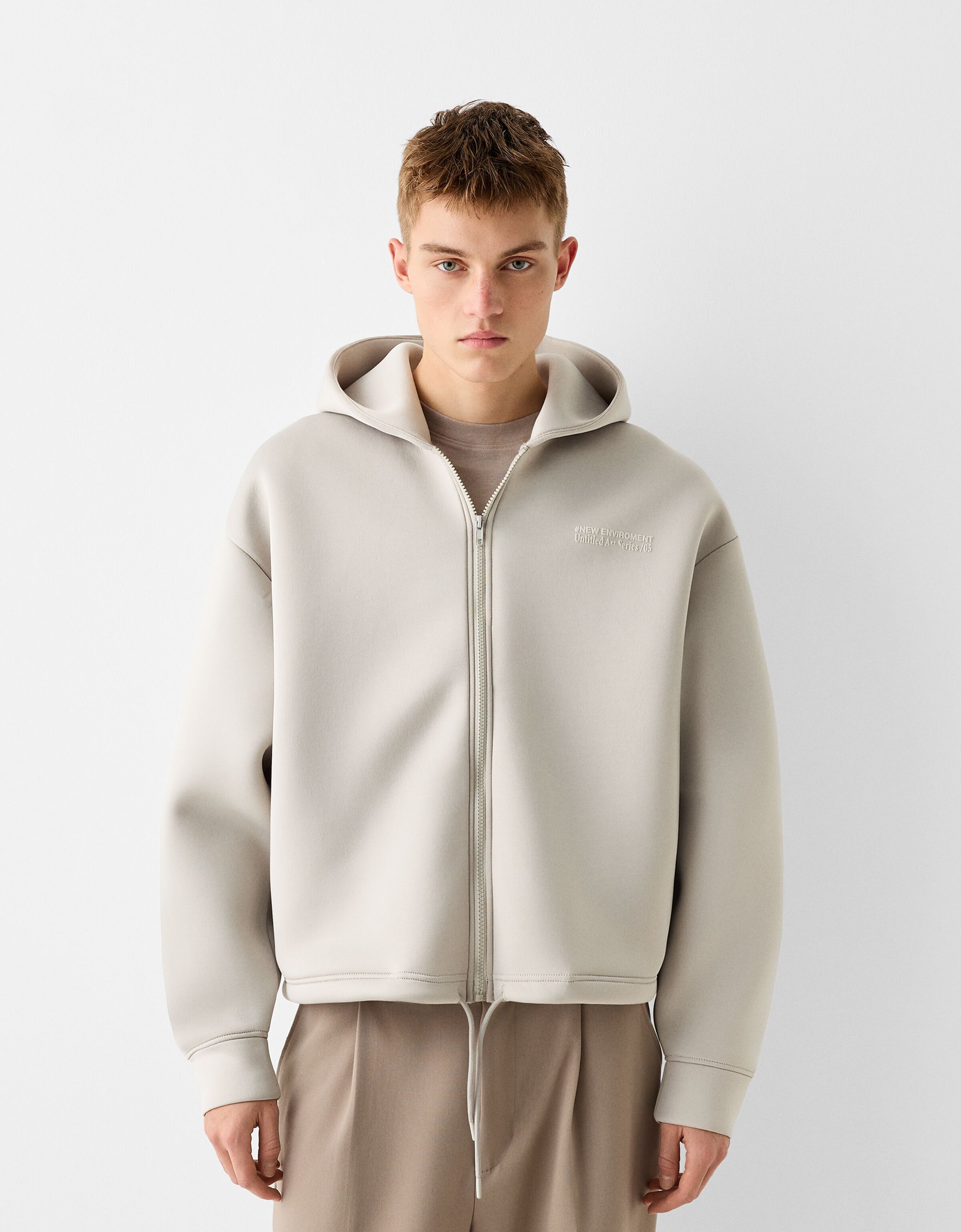 Lange capuchonsweater best sale