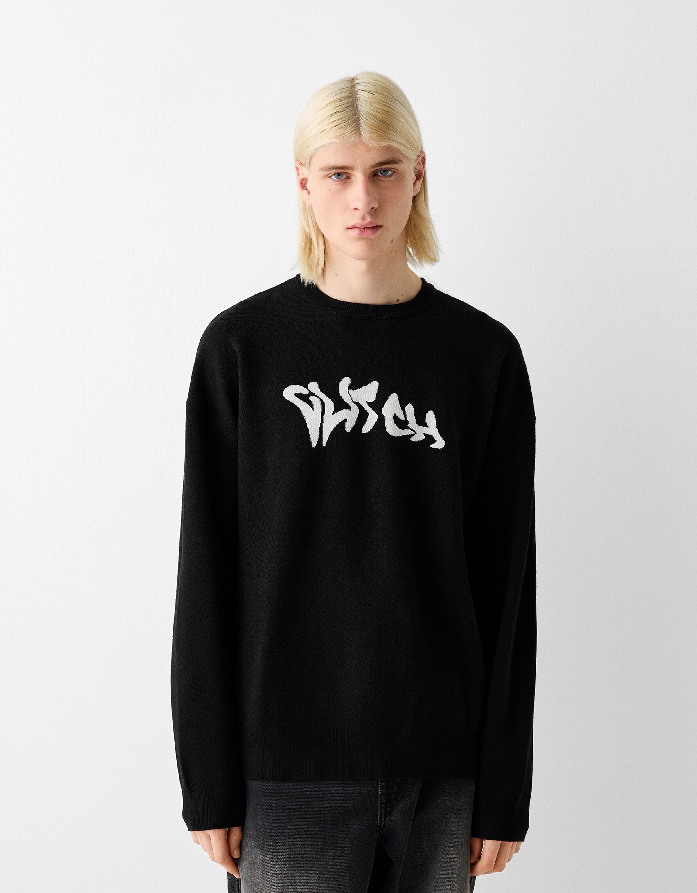 Pull epaule dénudée cheap bershka