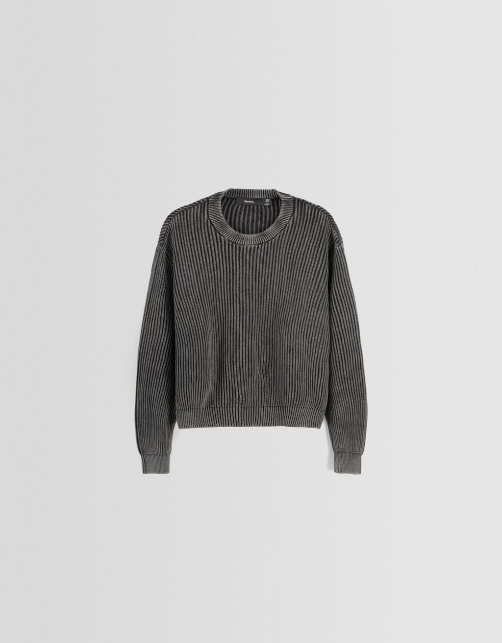 Faded effect sweater