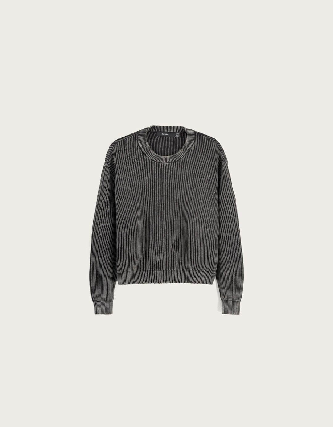 Faded effect sweater