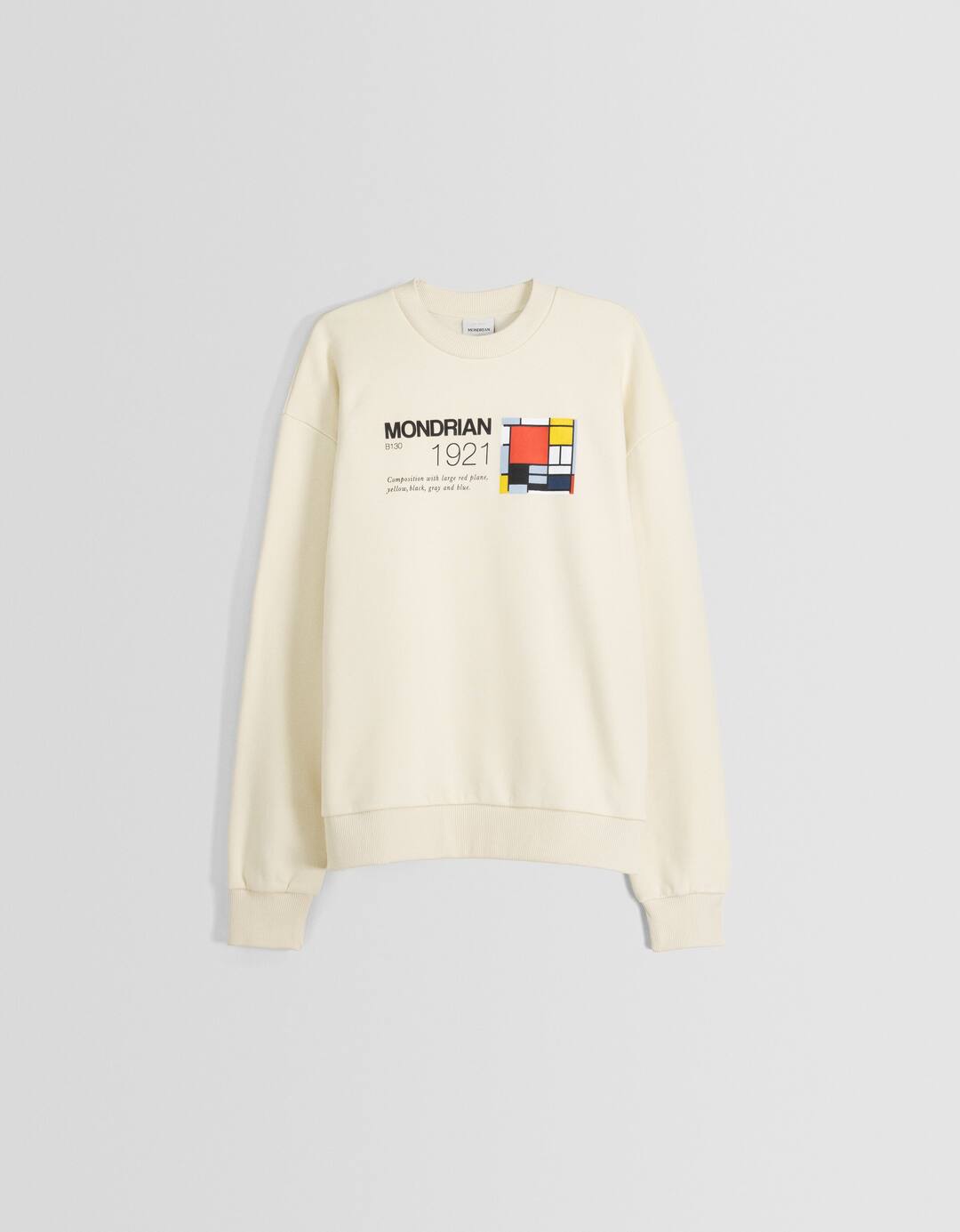 Piet Mondrian print sweatshirt