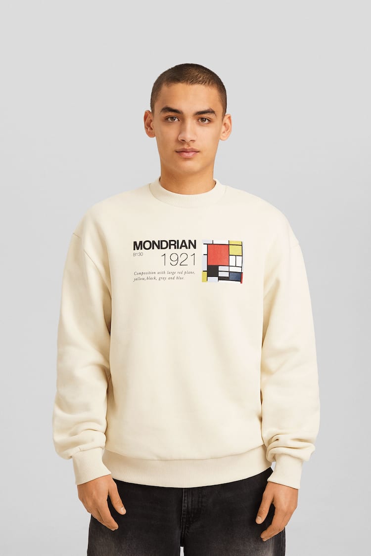 “Piet Mondrian” bluzë e stampuar